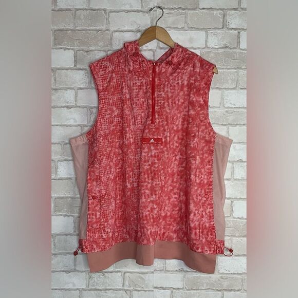 Adidas by Stella McCartney Tops - Adidas Women’s Pink Red Sleeveless Golf Vest